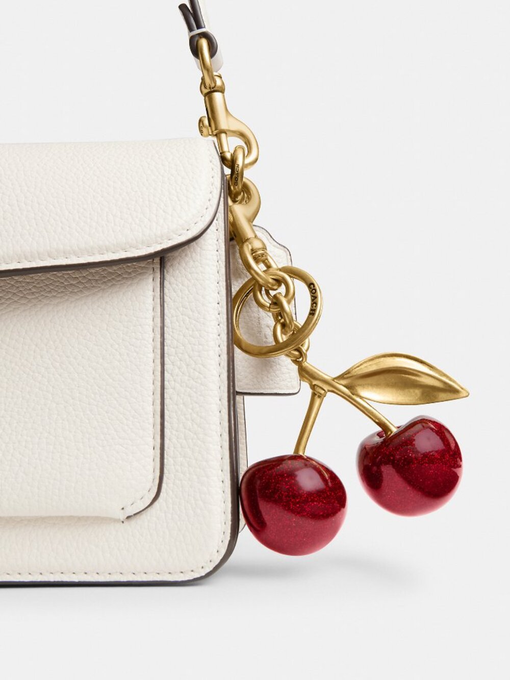 Coach Cherry Bag Charm